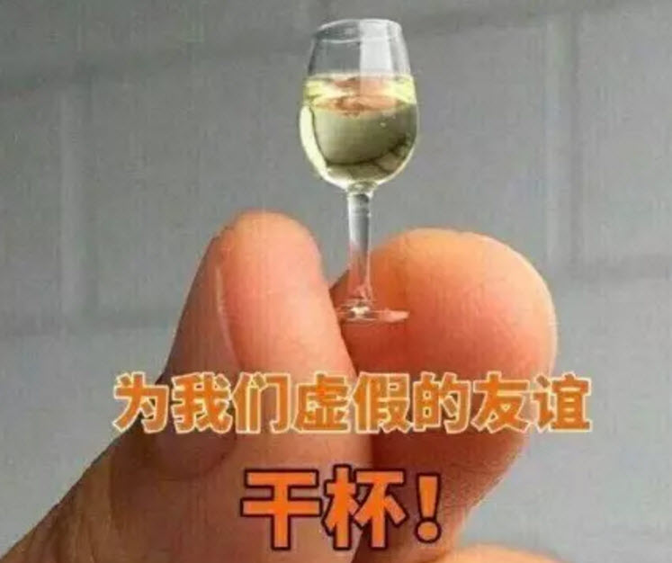 虛假的姐妹情誼表情包 友誼姐妹感情就像塑料花表情包無水印