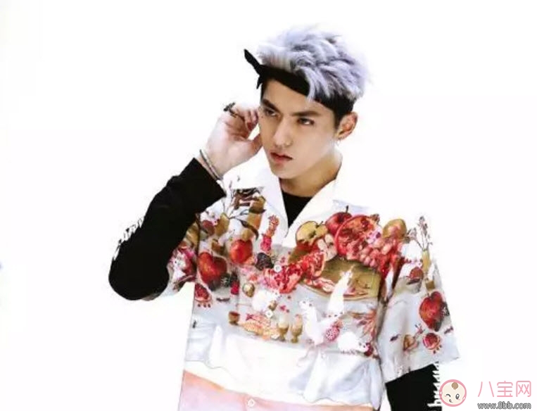 吳亦凡菠蘿頭發型圖片 2017吳亦凡發型圖片盤點