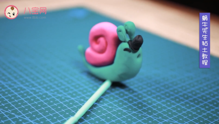 蝸牛先生粘土視頻教程 蝸牛粘土制作方法