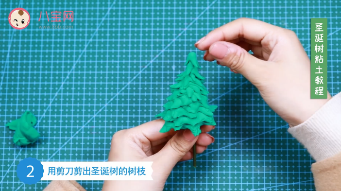 圣誕樹粘土視頻教程 圣誕樹粘土制作方法