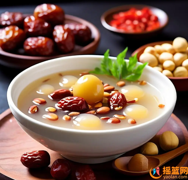 花生桂圓紅棗湯的功效與作用