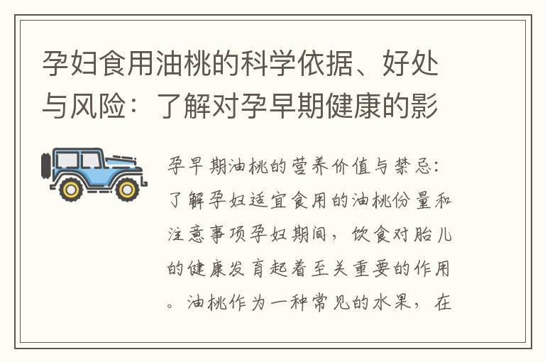 孕婦食用油桃的科學依據、好處與風險：了解對孕早期健康的影響及預防措施