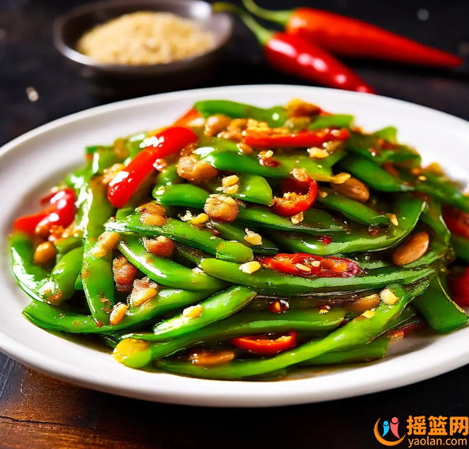 干煸四季豆的做法