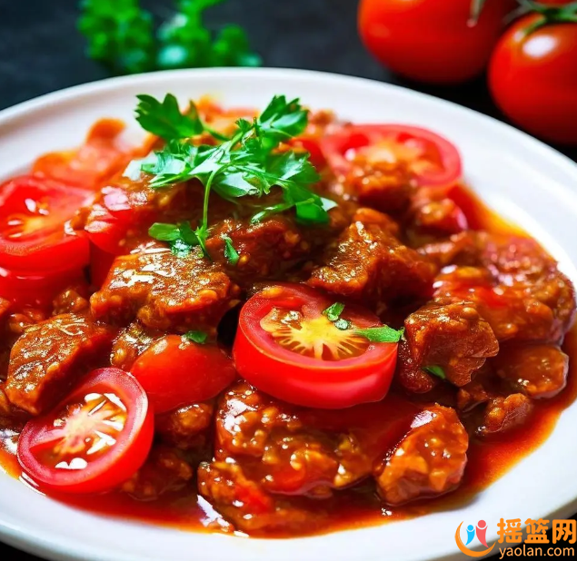 西紅柿炒肉的做法