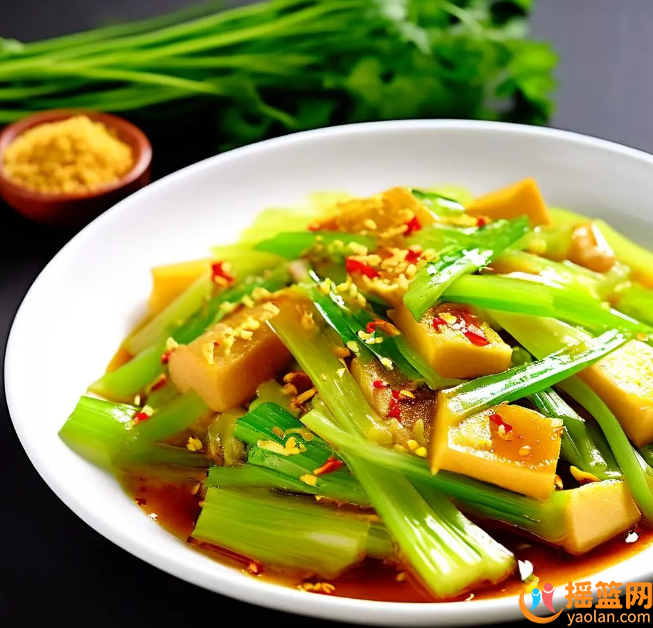 芹菜炒香干的家常做法